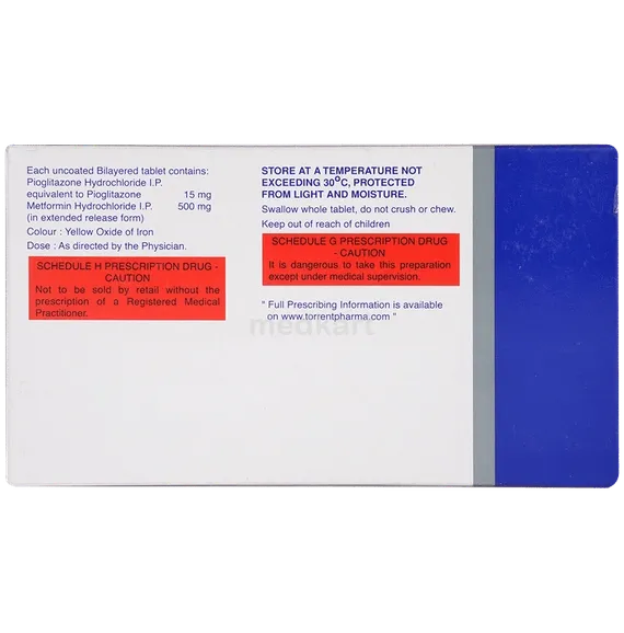piopod mf 15mg tablet 10's